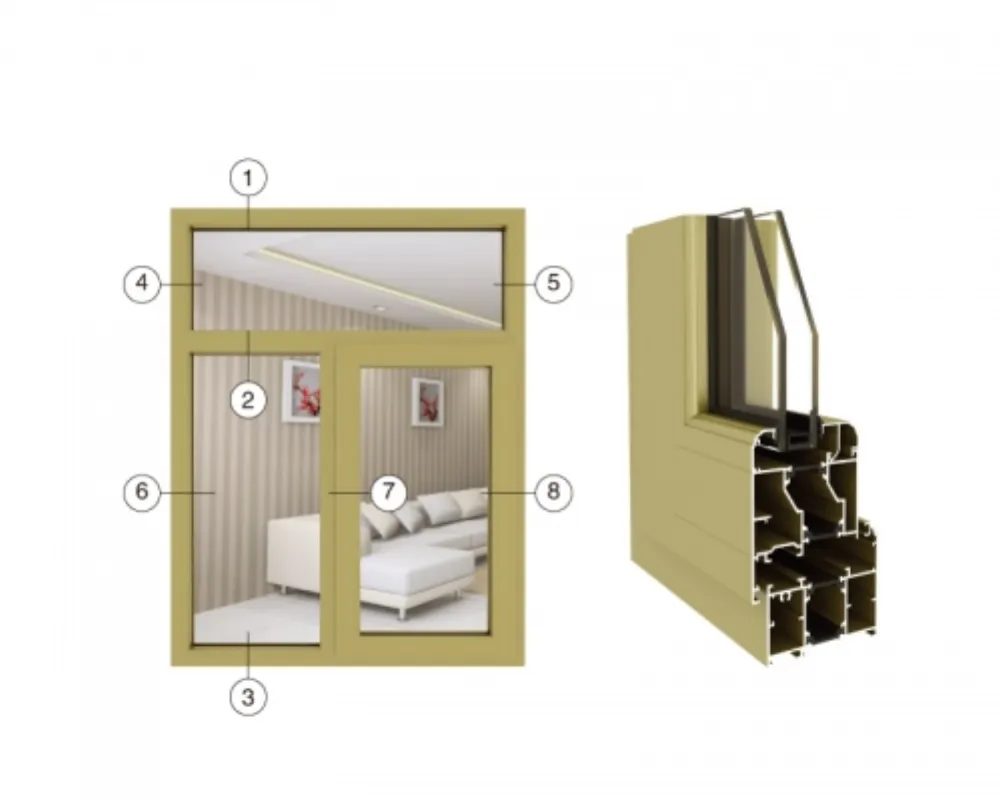 Thermal-Break Casement Window Profile
