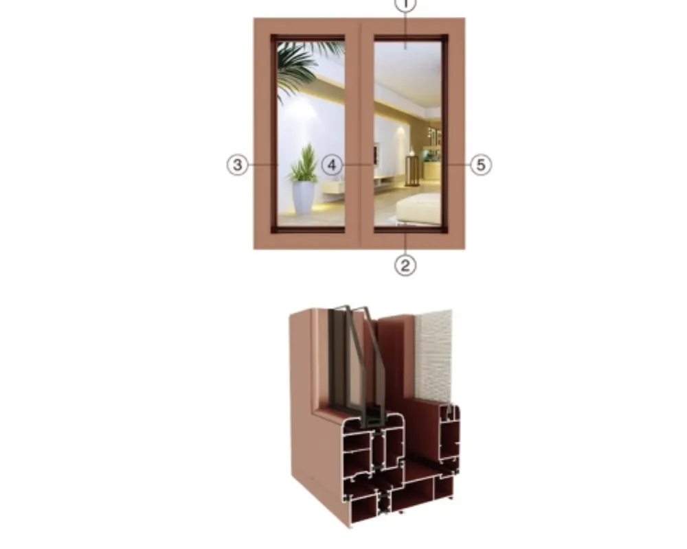 Thermal-Break Casement Window Profile