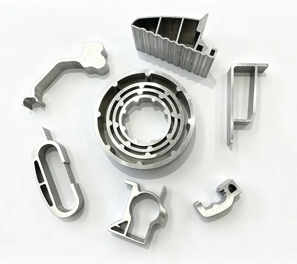 Industrial custom-section aluminum extrusion profile
