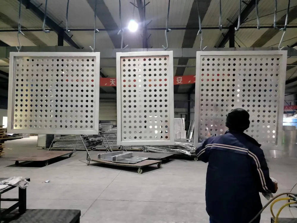 Perforated Aluminum Single-Skin Panel
