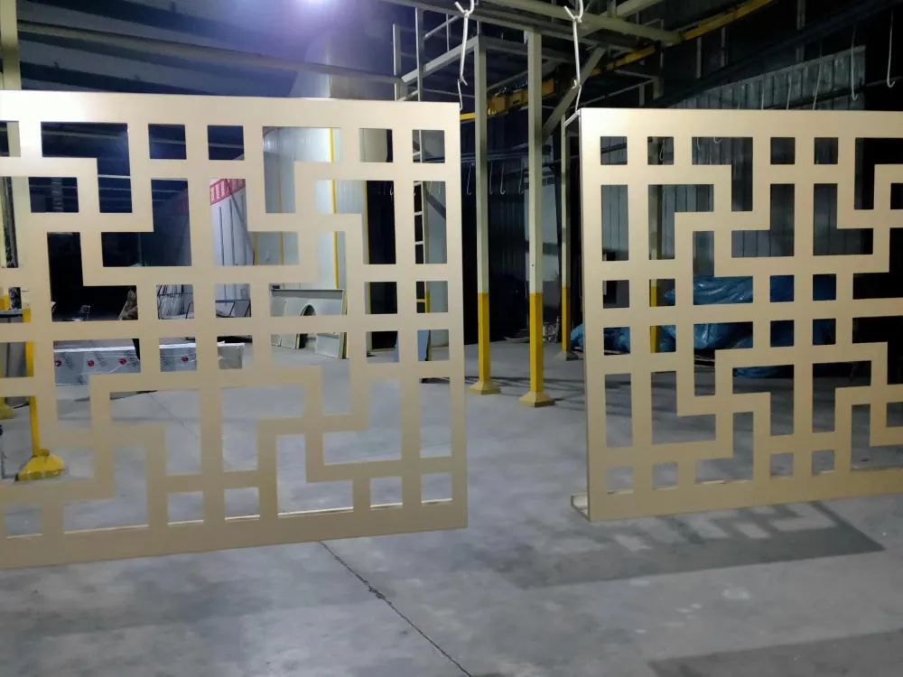 Carved Aluminum Panel