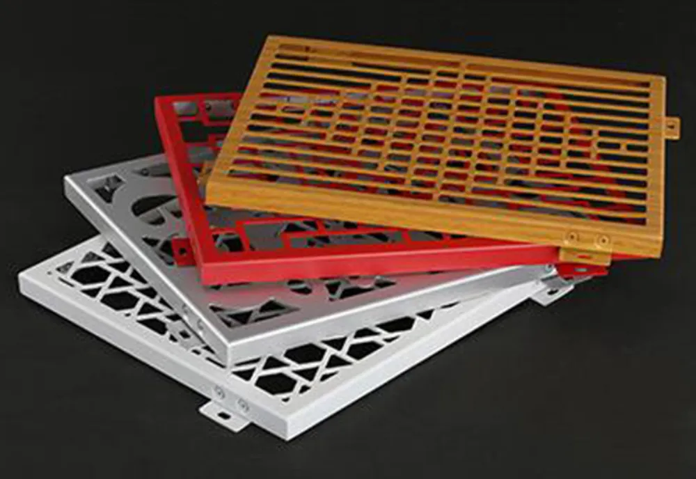 Carved Aluminum Single Panel