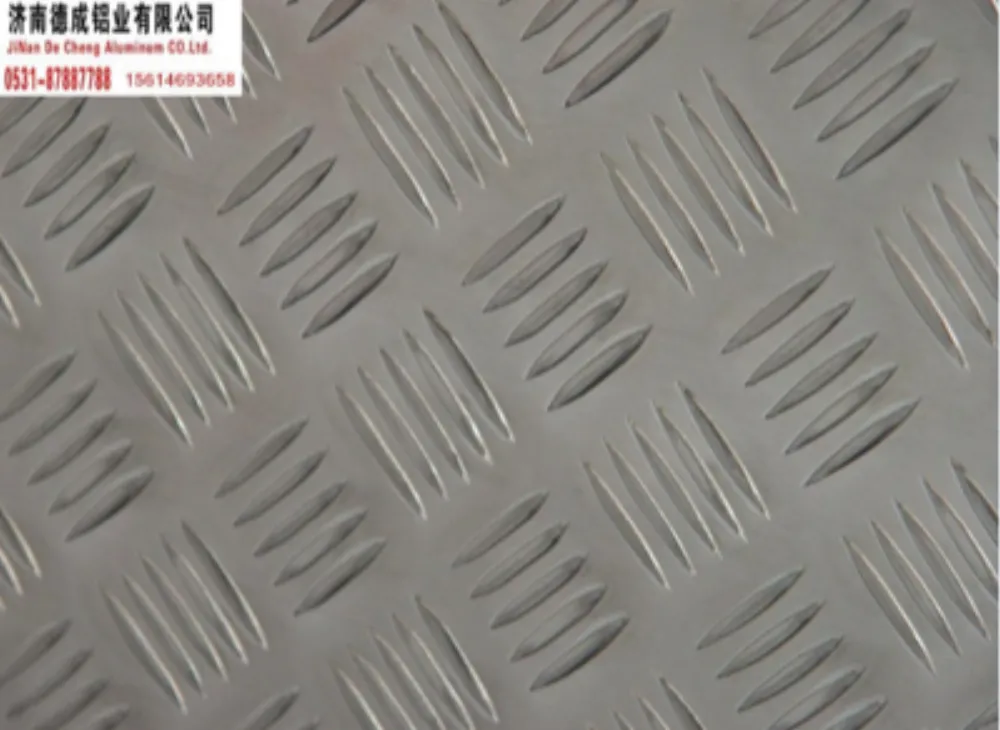 Patterned Aluminum Sheet, Thickness 1.5–5.0 mm