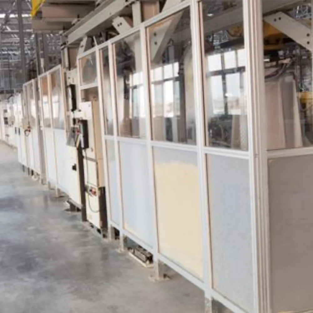 Automotive Factory Intelligent Production Line Safety Fence
