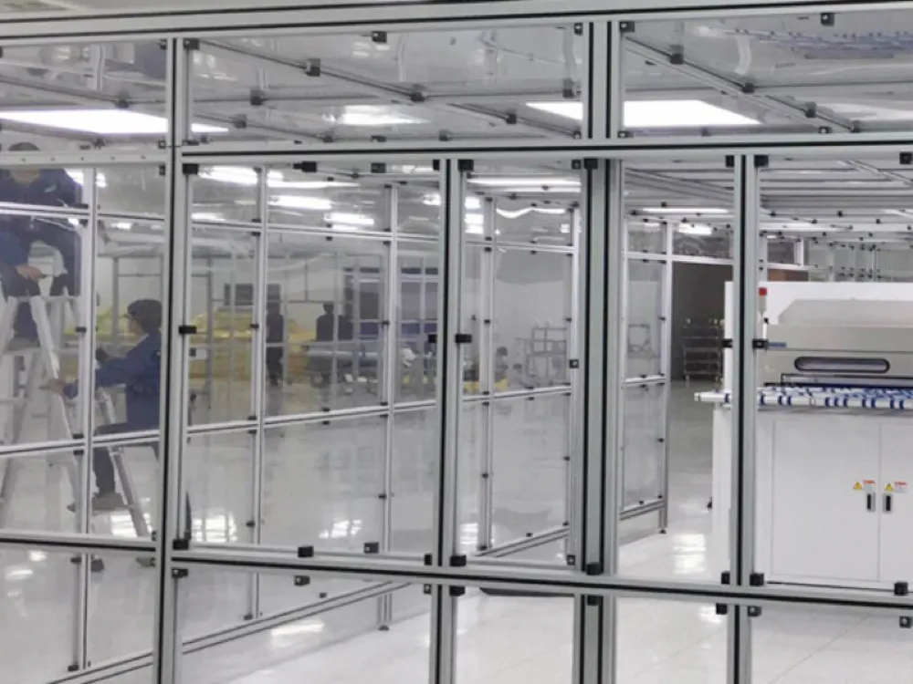 Acrylic Panel Safety Fence
