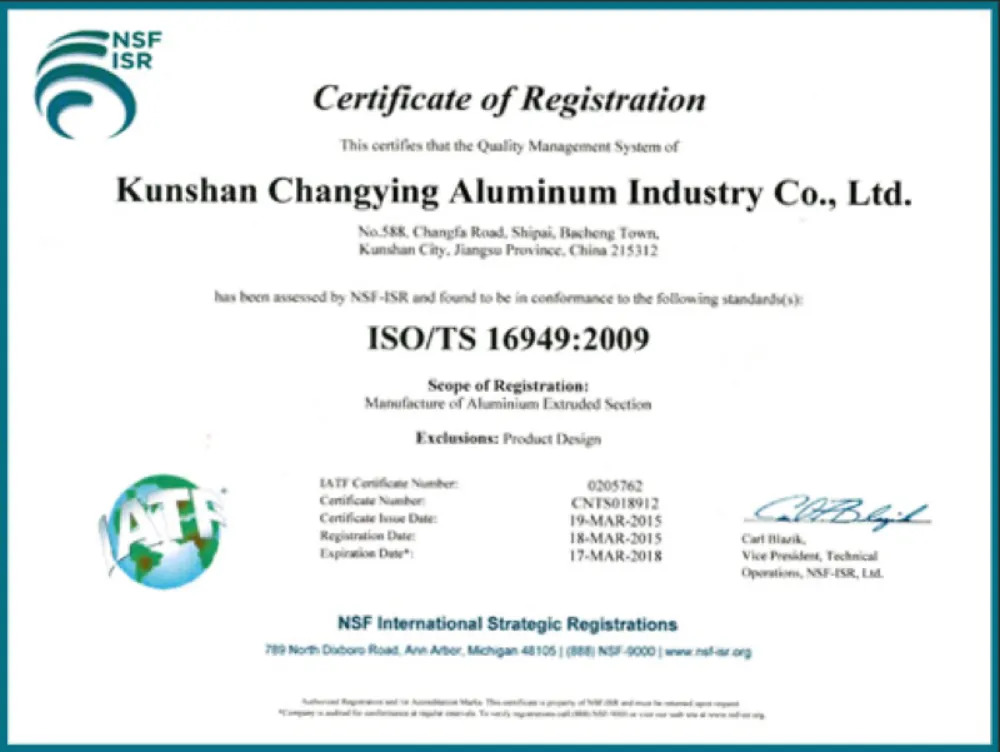 TS16949 Quality Management System English