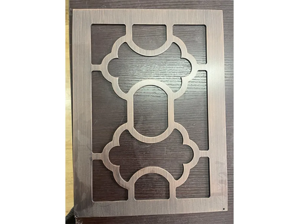Carved Hollow Aluminum Panel — product evidence