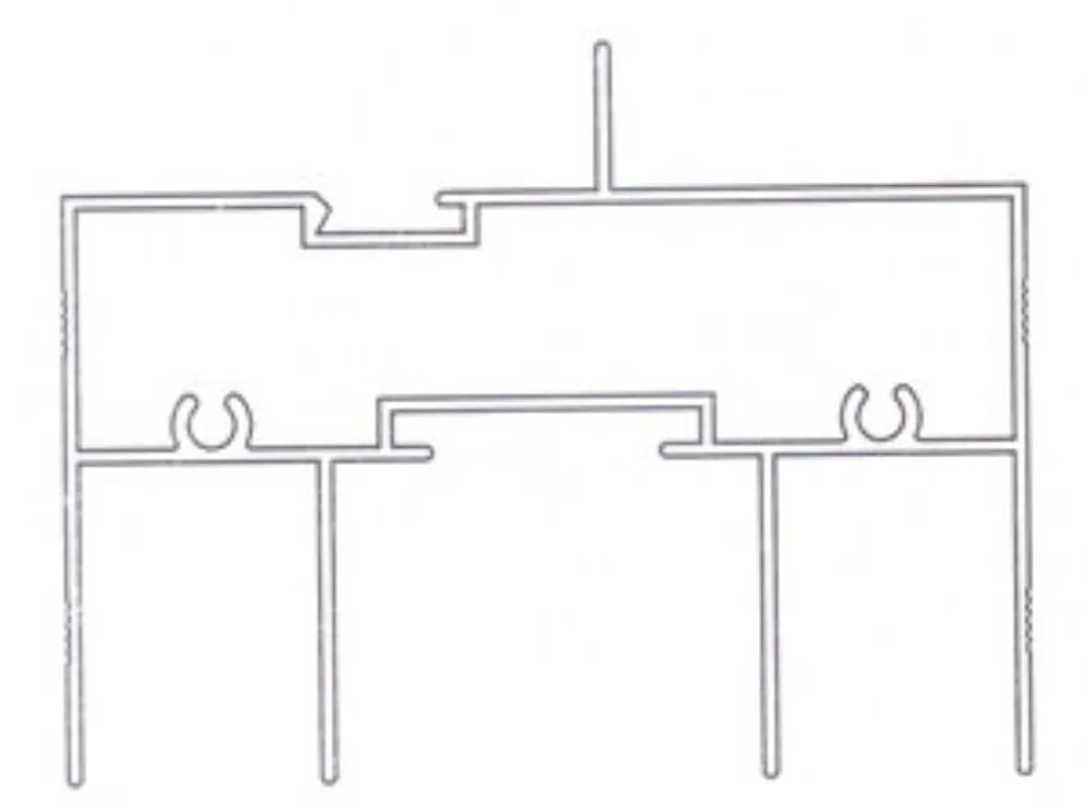 Series 75 Sliding Window Aluminum Profile