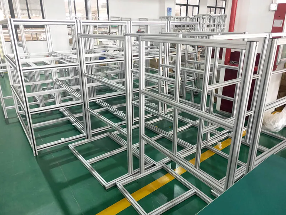 Aluminum Profile Equipment Frame — product evidence
