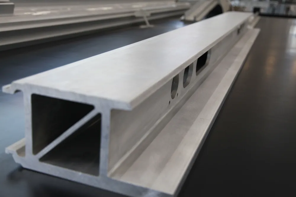 Aluminum alloy metro rail vehicle components