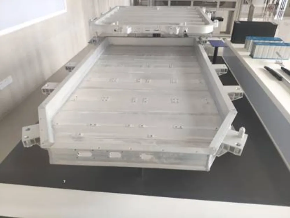 Aluminum alloy EV battery tray