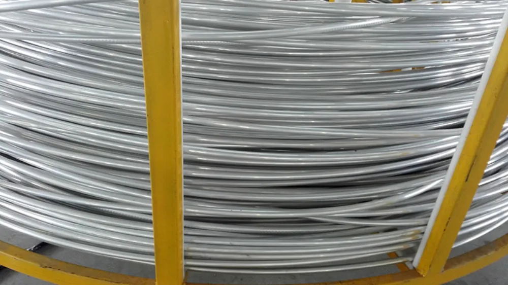 Aluminum round tube