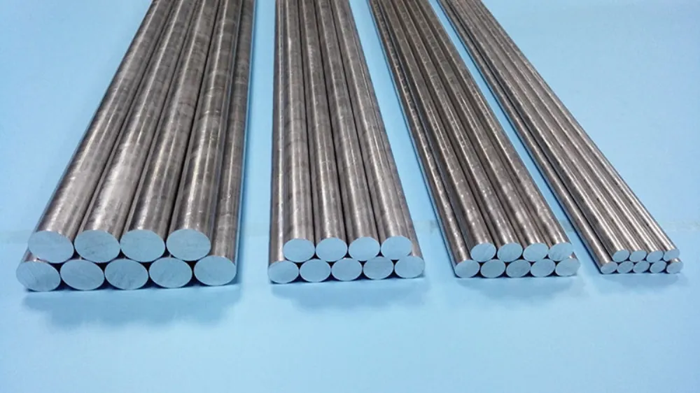 Aluminum bar for industrial and automotive applications