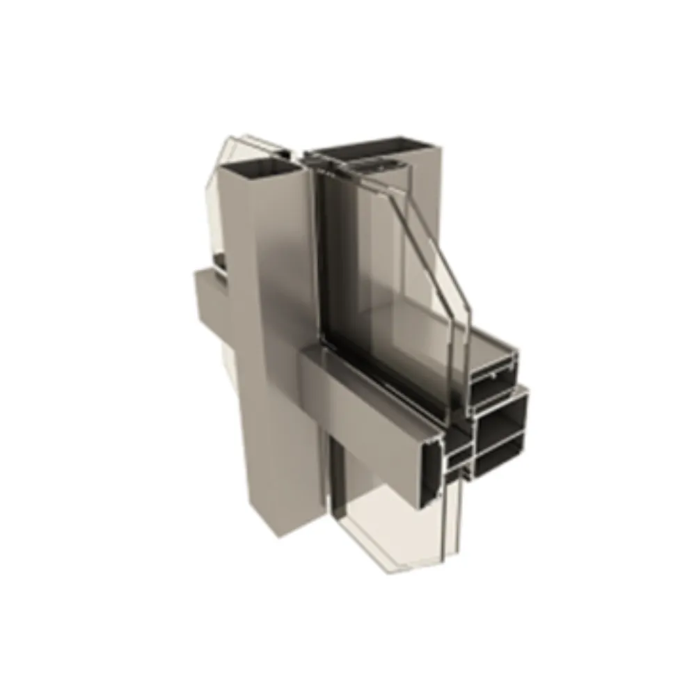150 Exposed-Frame Curtain Wall Profile