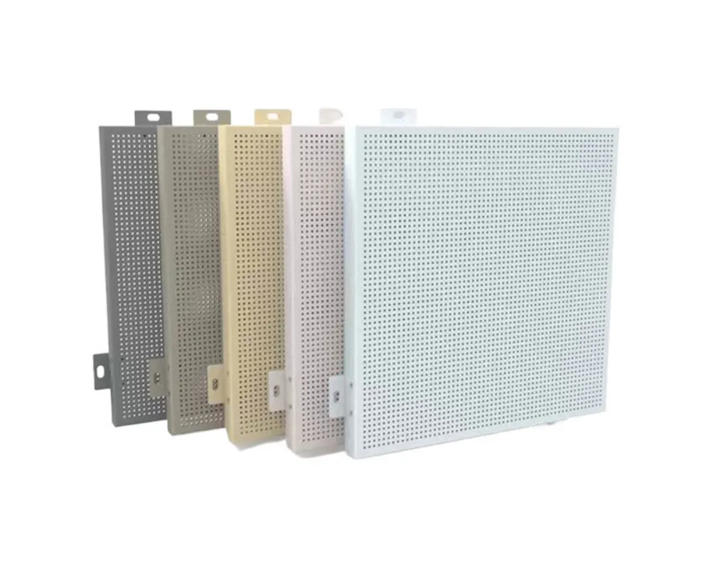 Perforated Aluminum Single Panel — product evidence