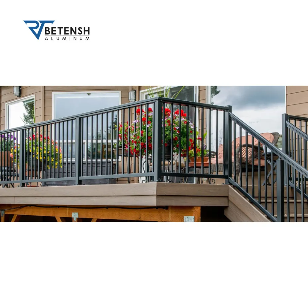Decorative Aluminum Deck Railing & Handrail