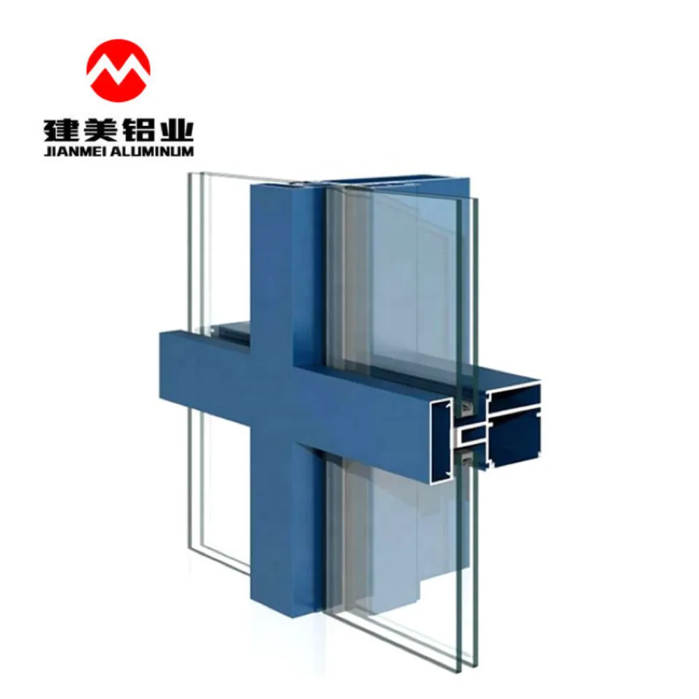 Glass Curtain Wall Frame Profile — product evidence
