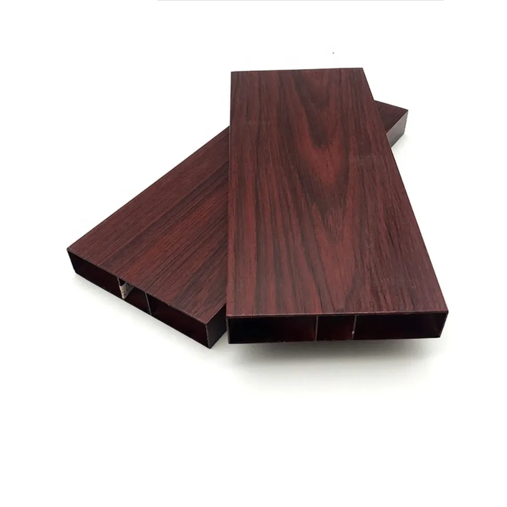 3D Wood Grain Aluminum Profile Style 2