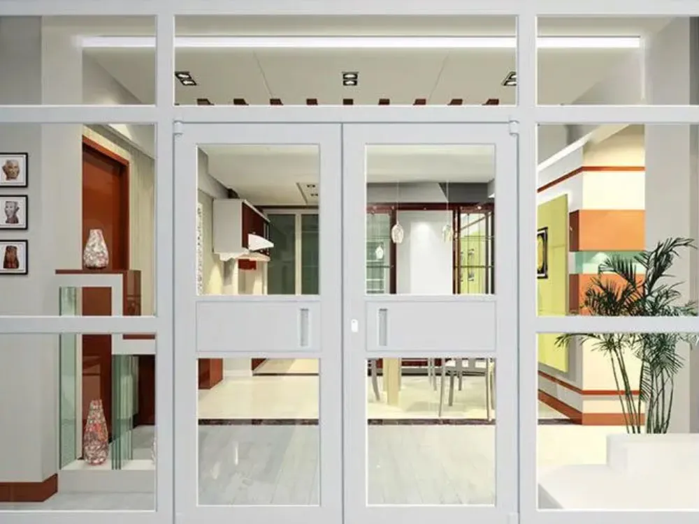 Full-Glass Swing Door Profiles (KFC-style)