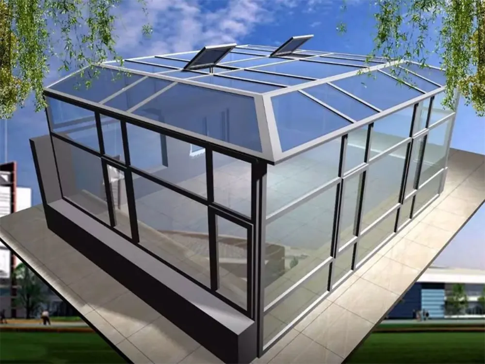 Sunroom and Greenhouse Aluminum Profiles