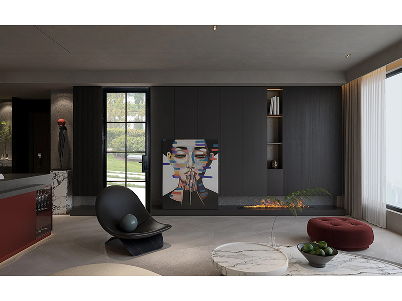 70-Series Thermal-Break Steel-Look Casement Door