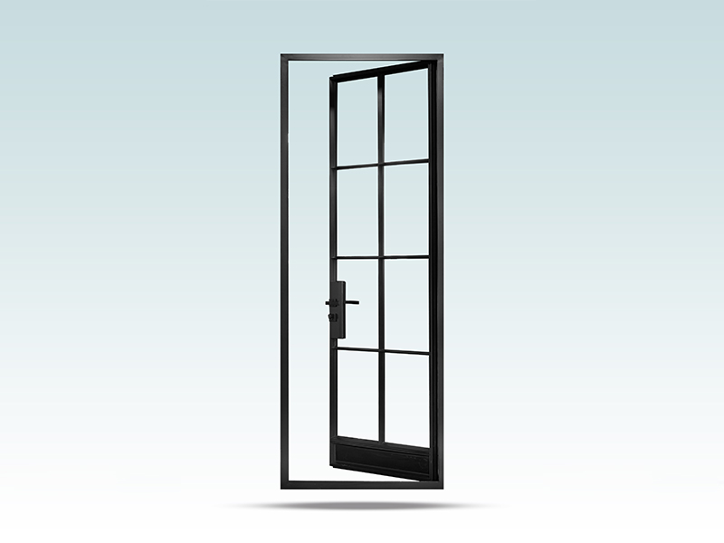 65-Series Thermal-Break Steel-Look Casement Door