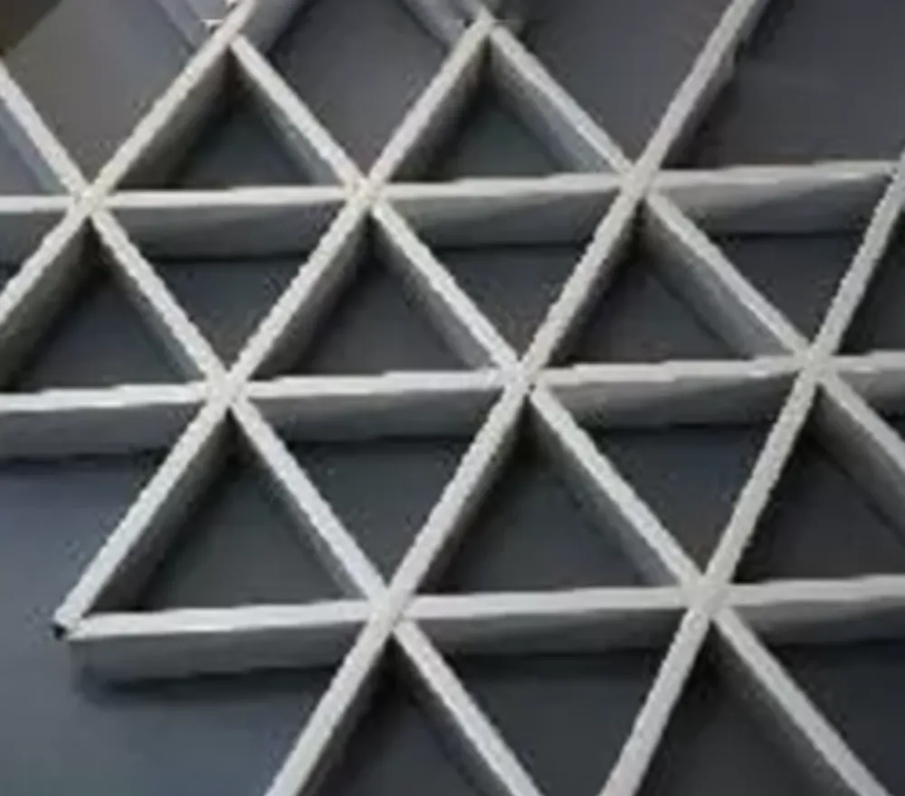 Shaped Grille Aluminum Ceiling — product evidence