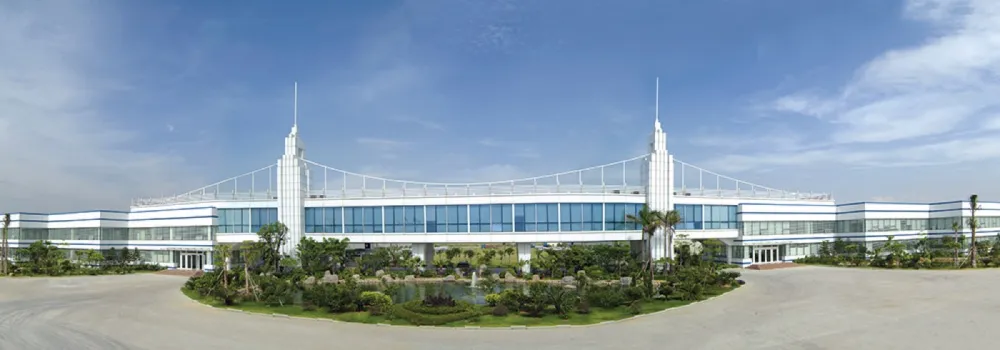 Shenyang Yuanda main campus — panoramic view of headquarters and production facility buildings