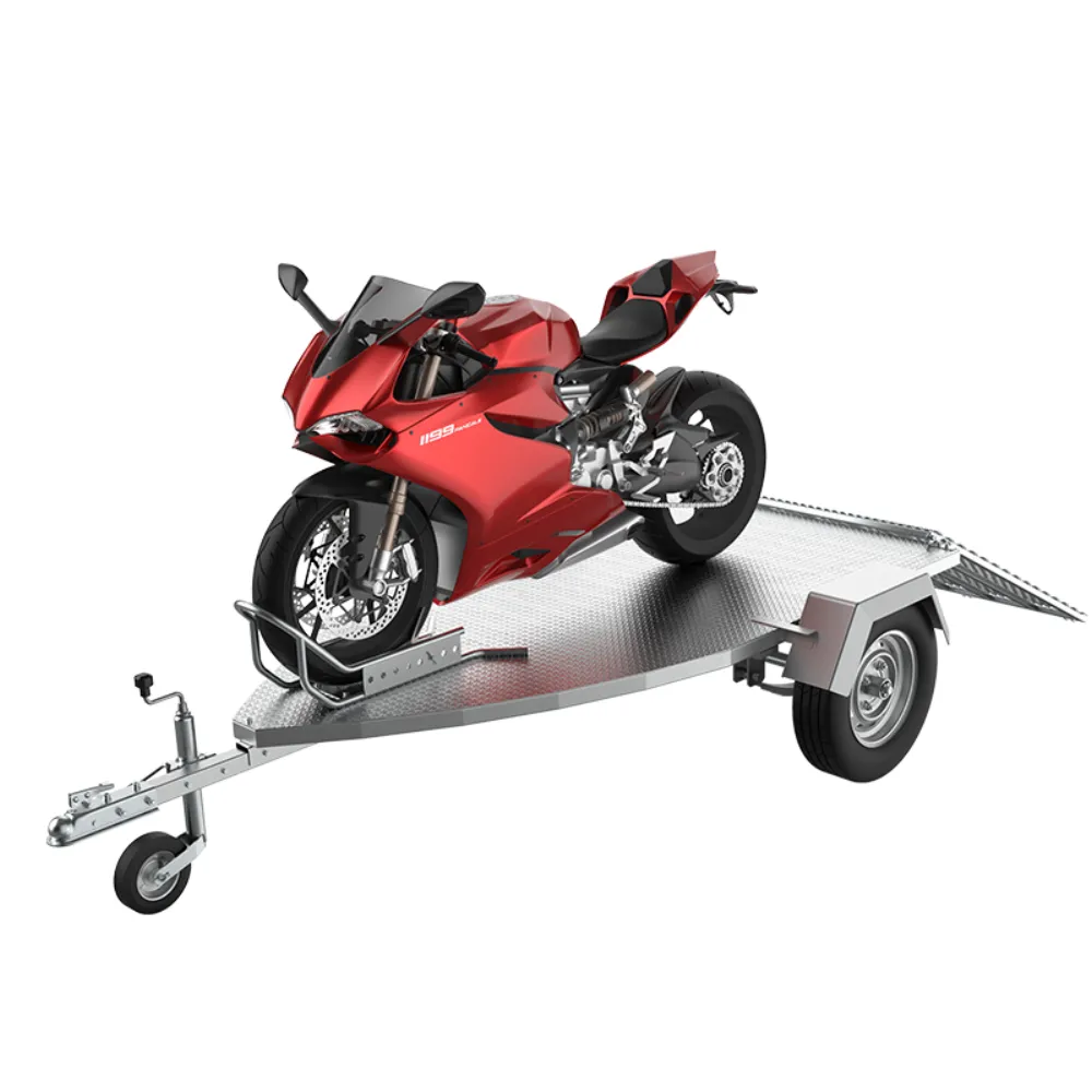 Aluminum alloy motorcycle trailer