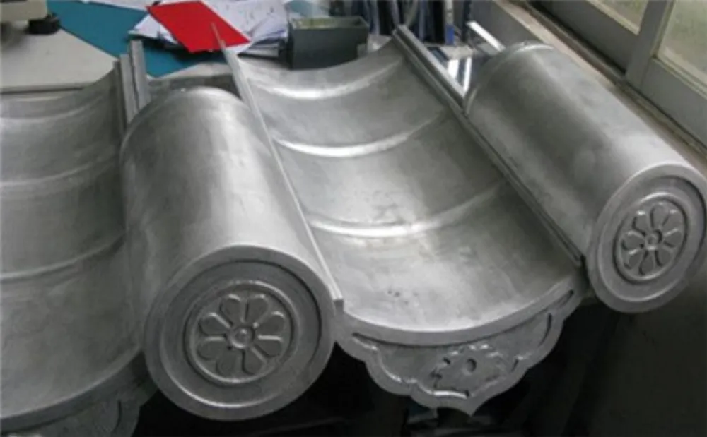 Antique-Style Aluminum Glazed Roof Tile — product evidence