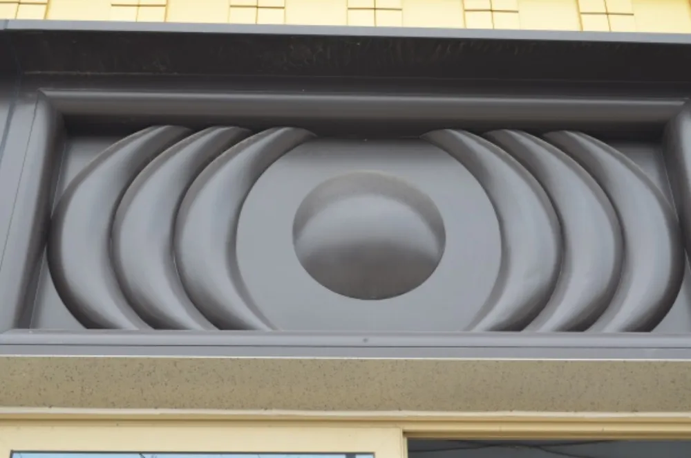 Curved Aluminum Curtain Wall Panel