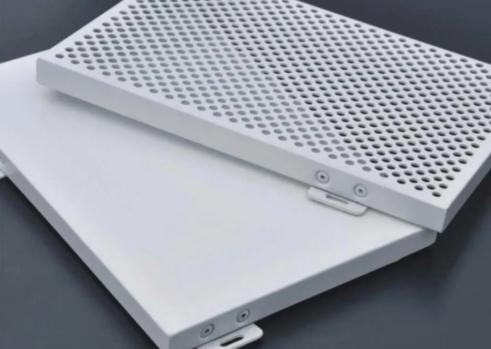 Grid Mesh Aluminum Cladding Panel — product evidence