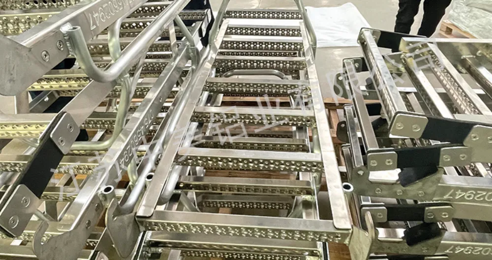 Aluminum Ladder and Handrail