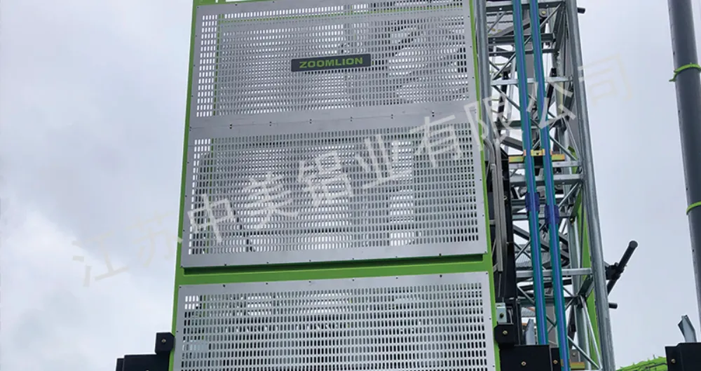 Construction Elevator Aluminum Cage Door