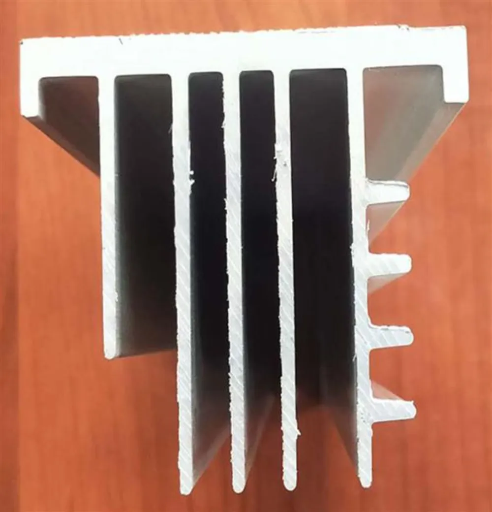 Aluminum motor housing, T-slot and window profile