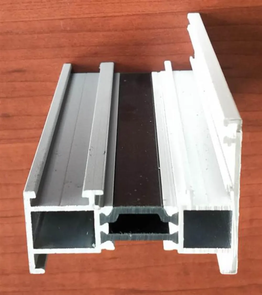 Aluminum motor housing, T-slot and window profile